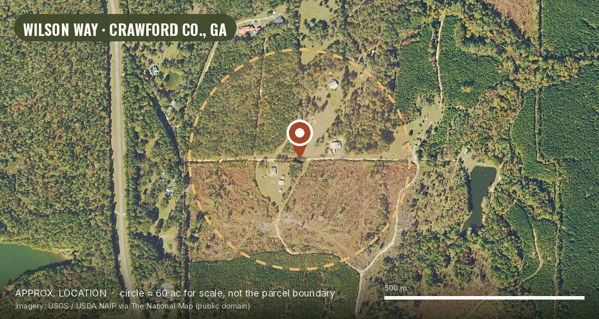 Crawford County 8.5 Acre Tract Aerial